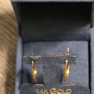 14 K Hoop Earrings (Brand-new)